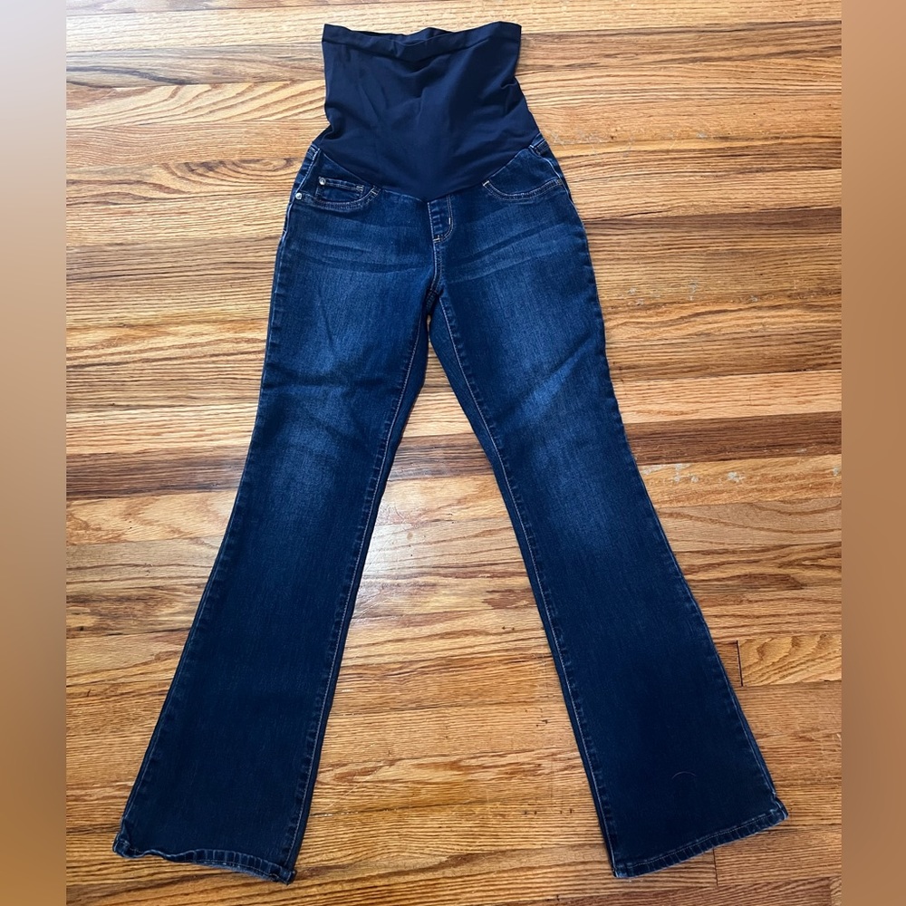Flare maternity jeans
